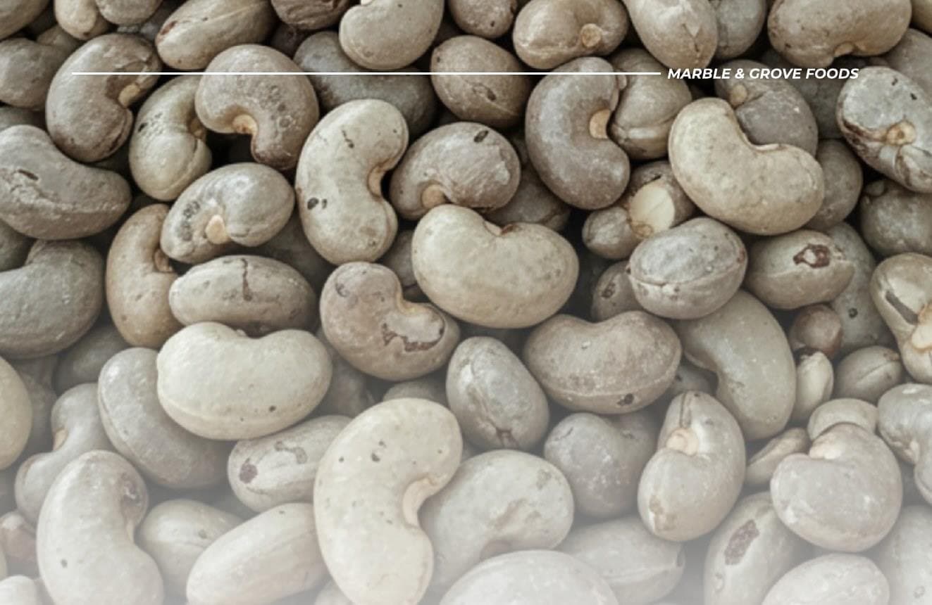 Raw Cashew Nuts from Marble & Grove Foods